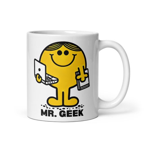 Mr. Geek Mug Mr. Men Style Gift Mug For Geeks