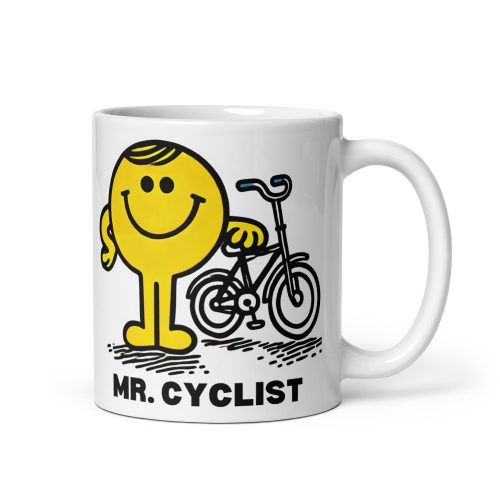 Mr. Cyclist Mug Mr. Men Style Gift Mug For Cyclists