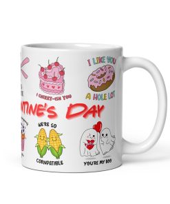 Corny Funny Jokes Valentine’s Mug Gift For Him Puns Mug