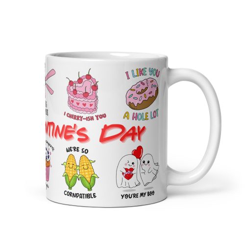 Corny Funny Jokes Valentine’s Mug Gift For Him Puns Mug