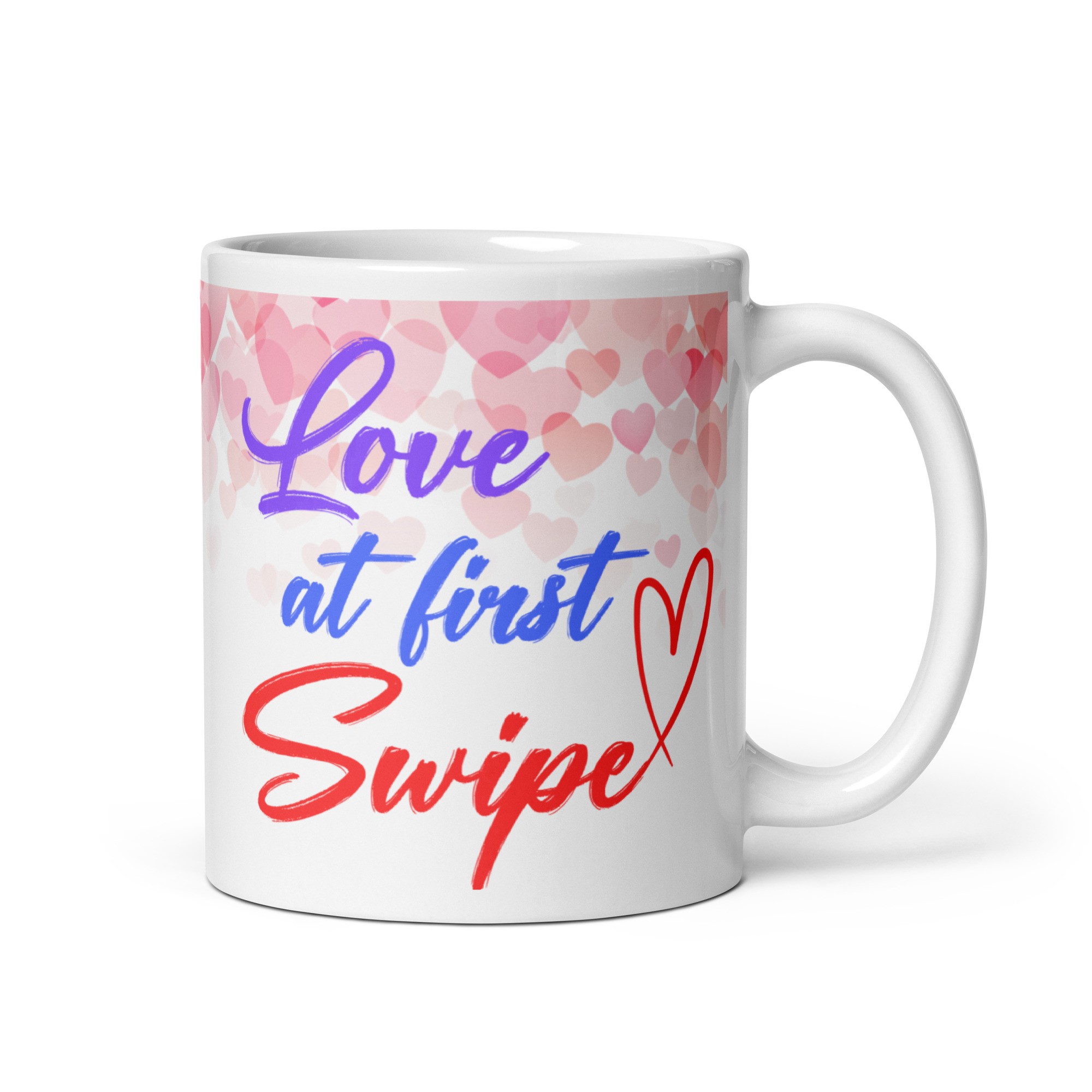 Love At First Swipe Mug Valentine’s Day Gift Mug