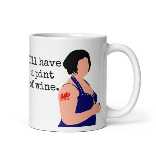 Nessa I’ll Have A Pint Of Wine Gift Mug Gavin & Stacey
