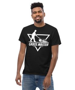 Grass Master T Shirt Gardening T Shirts UK Gardener GIft Idea