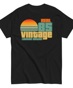 1985 Birthday T-Shift Gift Real 85 Vintage Limited Edition