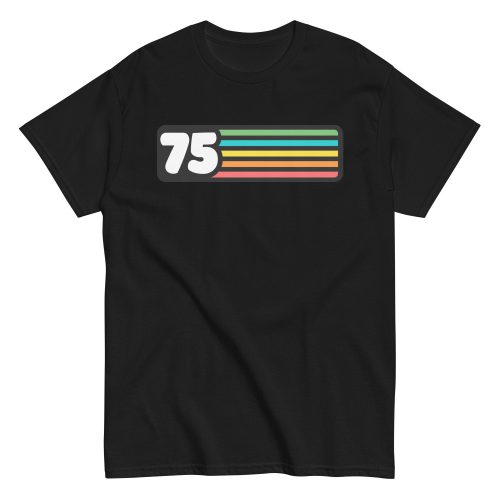 1975 Birthday T-shirt Gift Birthday Gift for Him 75