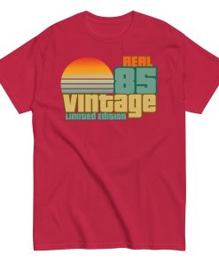 1985 Birthday T-Shift Gift Real 85 Vintage Limited Edition