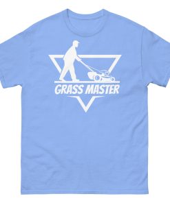 Grass Master T Shirt Gardening T Shirts UK Gardener GIft Idea