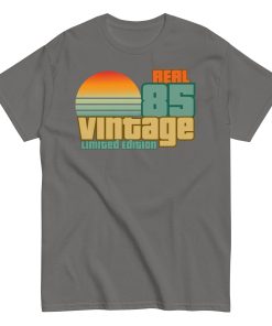 1985 Birthday T-Shift Gift Real 85 Vintage Limited Edition