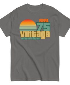 1975 Birthday T-Shift Gift Real 75 Vintage Limited Edition - Image 7