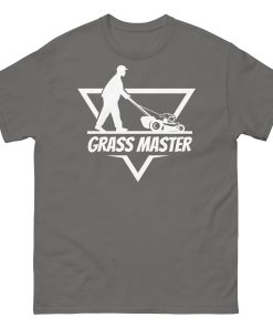 Grass Master T Shirt Gardening T Shirts UK Gardener GIft Idea
