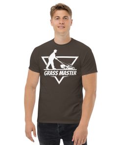 Grass Master T Shirt Gardening T Shirts UK Gardener GIft Idea