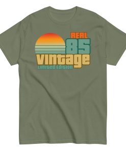 1985 Birthday T-Shift Gift Real 85 Vintage Limited Edition