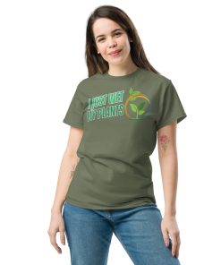 I Just Wet My Plants T-shirt Gardening T shirts UK Gardener Gift