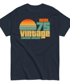 1975 Birthday T-Shift Gift Real 75 Vintage Limited Edition - Image 3