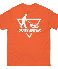 Grass Master T Shirt Gardening T Shirts UK Gardener GIft Idea