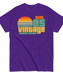 1985 Birthday T-Shift Gift Real 85 Vintage Limited Edition - Image 6