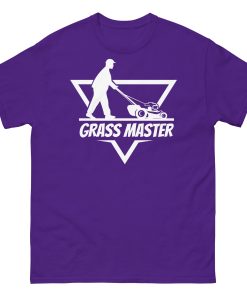 Grass Master T Shirt Gardening T Shirts UK Gardener GIft Idea