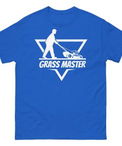 Grass Master T Shirt Gardening T Shirts UK Gardener GIft Idea