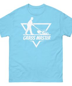 Grass Master T Shirt Gardening T Shirts UK Gardener GIft Idea