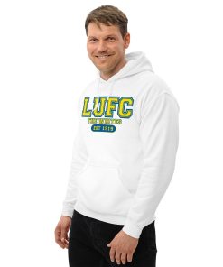 Leeds United FC Hoodie The Whites Est 1919 LUFC