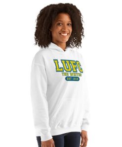 Leeds United FC Hoodie The Whites Est 1919 LUFC