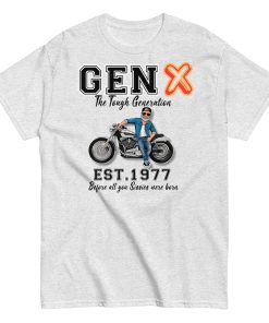 GEN X Est. 1977 T-shirt Birthday Gift For 1977 Birth Year