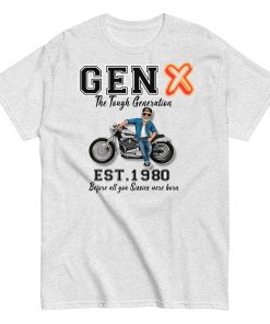 GEN X Est. 1980 T-shirt Birthday Gift For 1980 Birth Year