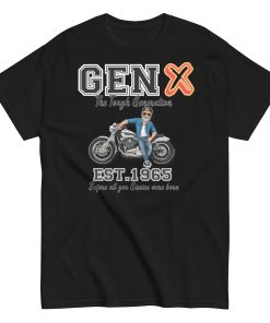 GEN X Est. 1965 T-shirt Birthday Gift For 1965 Birth Year