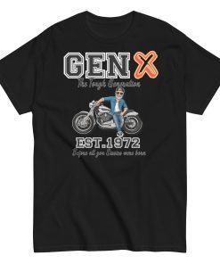 GEN X Est. 1972 T-shirt Birthday Gift For 1972 Birth Year