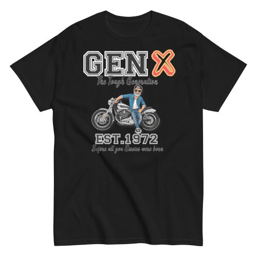 GEN X Est. 1972 T-shirt Birthday Gift For 1972 Birth Year