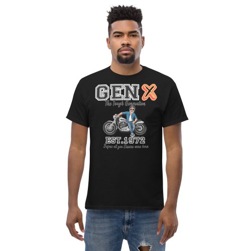 GEN X Est. 1972 T-shirt Birthday Gift For 1972 Birth Year
