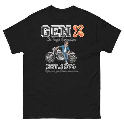 GEN X Est. 1974 T-shirt Birthday Gift For 1974 Birth Year