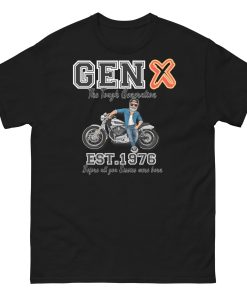 GEN X Est. 1976 T-shirt Birthday Gift For 1976 Birth Year