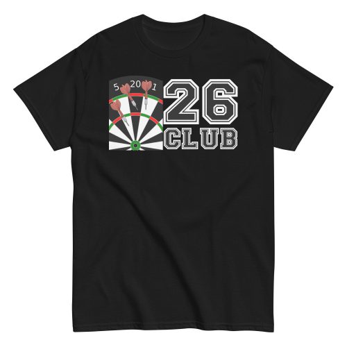 Darts T-shirt 26 Club Darts T Shirts