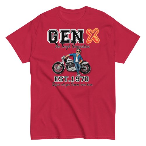 GEN X Est. 1970 T-shirt Birthday Gift For 1970 Birth Year