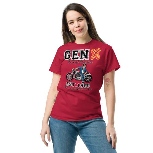 GEN X Est. 1980 T-shirt Birthday Gift For 1980 Birth Year
