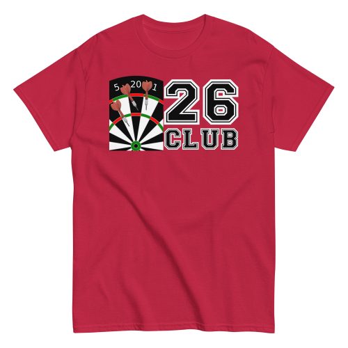 Darts T-shirt 26 Club Darts T Shirts
