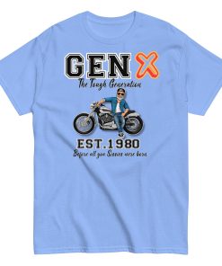 GEN X Est. 1980 T-shirt Birthday Gift For 1980 Birth Year