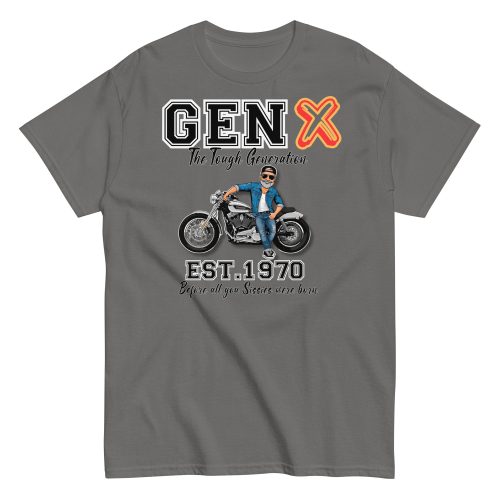 GEN X Est. 1970 T-shirt Birthday Gift For 1970 Birth Year