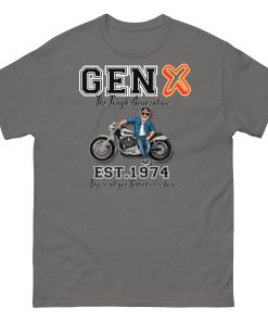 GEN X Est. 1974 T-shirt Birthday Gift For 1974 Birth Year