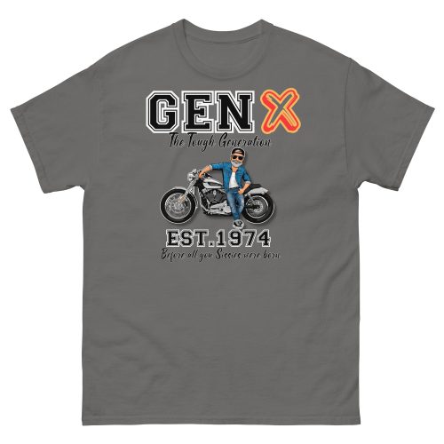 GEN X Est. 1974 T-shirt Birthday Gift For 1974 Birth Year