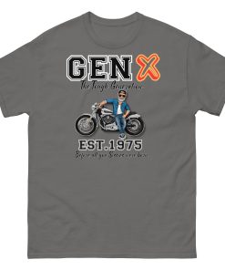 GEN X Est. 1975 T-shirt Birthday Gift For 1975 Birth Year