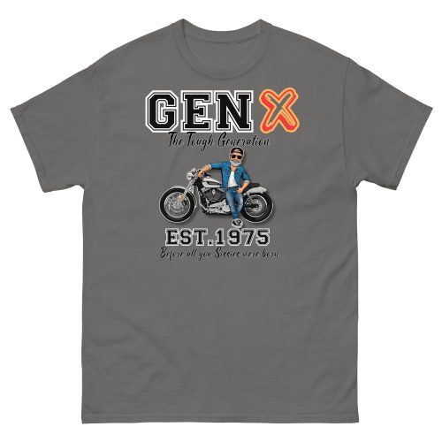 GEN X Est. 1975 T-shirt Birthday Gift For 1975 Birth Year
