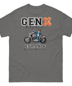 GEN X Est. 1976 T-shirt Birthday Gift For 1976 Birth Year