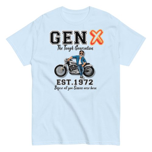 GEN X Est. 1972 T-shirt Birthday Gift For 1972 Birth Year