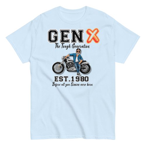 GEN X Est. 1980 T-shirt Birthday Gift For 1980 Birth Year