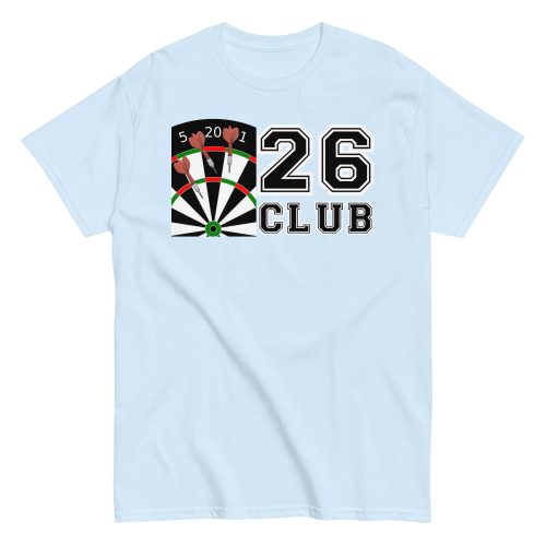 Darts T-shirt 26 Club Darts T Shirts