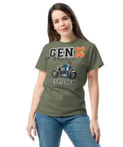 GEN X Est. 1968 T-shirt Birthday Gift For 1968 Birth Year