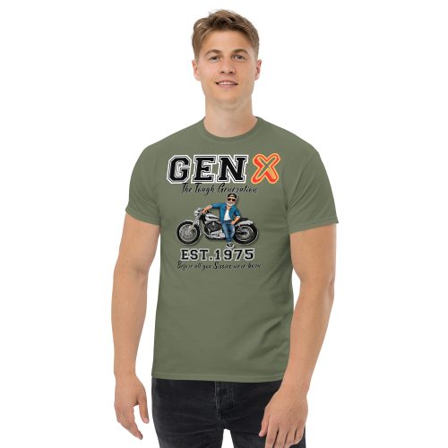 GEN X Est. 1975 T-shirt Birthday Gift For 1975 Birth Year
