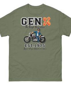 GEN X Est. 1975 T-shirt Birthday Gift For 1975 Birth Year